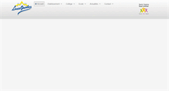 Desktop Screenshot of collegelouisquerbes.fr